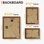 Vittanly 15 Pack Picture Frames Collage Wall Decor, Gallery Frame Set - Image 9