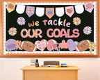 Thanksgiving Football Bulletin Board Team Spirit Autumn Sports Theme Party by ojustbeok
