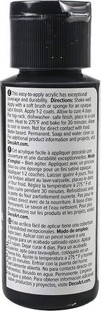 Deco Art GLASS PAINT 2OZ BLACK, us:one size - Image 2