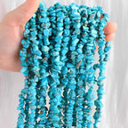 200pcs Natural Chip Stone Beads Gemstone Healing Crystal Loose Rocks Bead | - Image 3