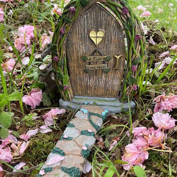 MUAMAX Fairy Garden Walkway Path, Fairy Garden Pathway, Fairies Gardens - Image 9