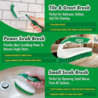 Libman Scrub Brush Kit | Cleaning Brush | Tile & Grout Brush | Small Scrub - Image 3