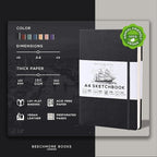 Beechmore Books A4 Mixed Media Sketchbook - Image 2