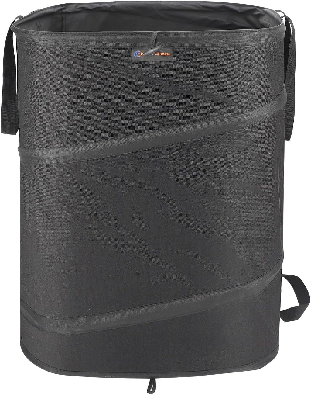 YUDI & GARDEN 46 Gallon Square Collapsible Yard Waste Bin｜Collapsible Trash Can｜Camping Trash Can, for Collecting Weeds or Yard and Party Waste