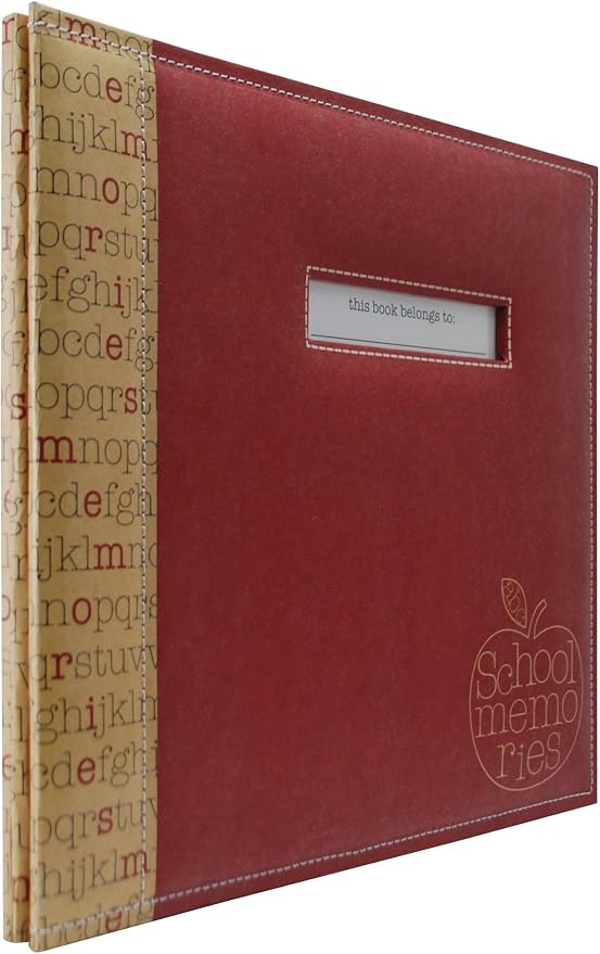 MCS MBI 13.5x12.5 School Memories Scrapbook Album - Image 2