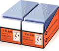 400 Card Sleeves Top Loads for Cards, Toploaders Hard Plastic for Trading Game by TRUGQCardGuardians