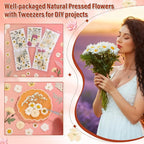 Dried Pressed Flowers for Resin, Real Pressed Flowers Dry Leaves Bulk Natural - Image 7