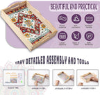 EWJRNSF Diamond Art Kits for Adults Wooden Serving Trays - Image 3