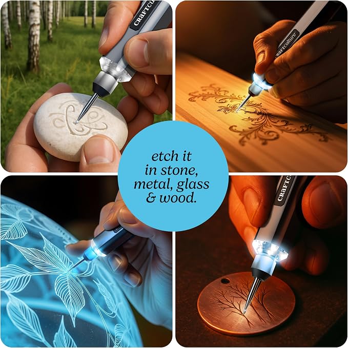 EtchMate Engraving Pen for Metal, Plastic & All Materials - Image 7