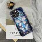 ZHEGAILIAN Case for iPhone 16 Pro Max, Stained Glass Butterfly Aesthetic - Image 6
