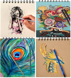Prina 76 Pack Drawing Set Sketching Kit, Pro Art Supplies - Image 4