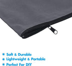 15 Pack Blank Cotton Canvas DIY Craft Zipper Bags Pouches Pencil Case - Image 4