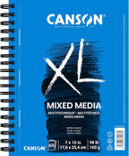 Canson XL Series Mixed Media Art Paper Pad Bundle - Image 5