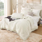 Andency California King Comforter Set Ivory - Image 6