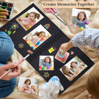 Scrapbook 8x8 Inch DIY Scrapbook Album Hardcover Kraft Paper 40 pages/20 sheets - Image 3