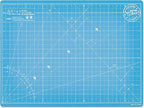 Elan Cutting Mat A3 Blue, Self Healing Cutting Mat 12x18 Inch, 5-Ply Craft by Elan