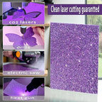 Glitter Acrylic Sheets, 2 Pack | 1/8 in Thick, Cast Sparkly, - Image 4