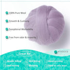 Kondoos Natural Wool roving, 2 OZ. Best Wool - Image 3
