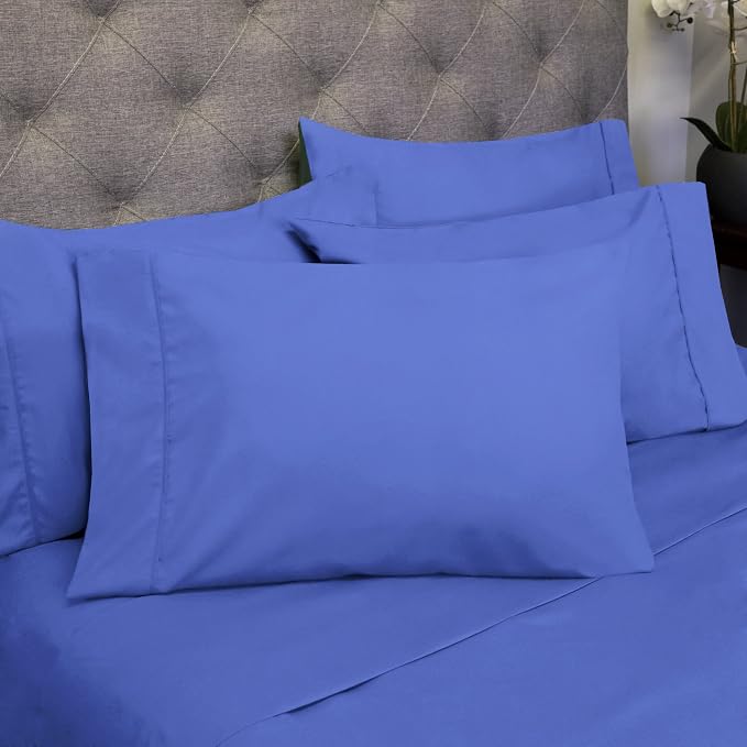 Queen Sheets Royal Blue - Image 9