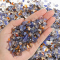 T4U Crystal Chips Tumbled Polished Natural Agate Gravel Stones 1LB by T4U