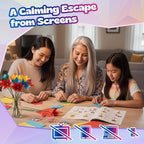Pinwheel Crafts Flower Origami Kit - Image 6