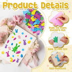 Foam Stickers, 7 Sheets 3D Glitter Foam Easter Stickers - Image 3
