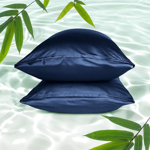 Bare Home 100% Rayon Made from Bamboo Luxury Queen Size Set of 2 Cooling by BareHome