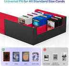 UAONO Trading Card Storage Box, Holds 1800 Sleeved Cards - Image 2