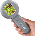 TOMLOV P10 Microscope for Adults Kids, Portable 100X Illuminated Jewelers Loupe by TOMLOV-MoreThanAMicroscope