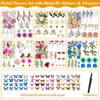 Dried Flowers for Crafts, Card Making, Nail Art, Scrapbooking - Image 4