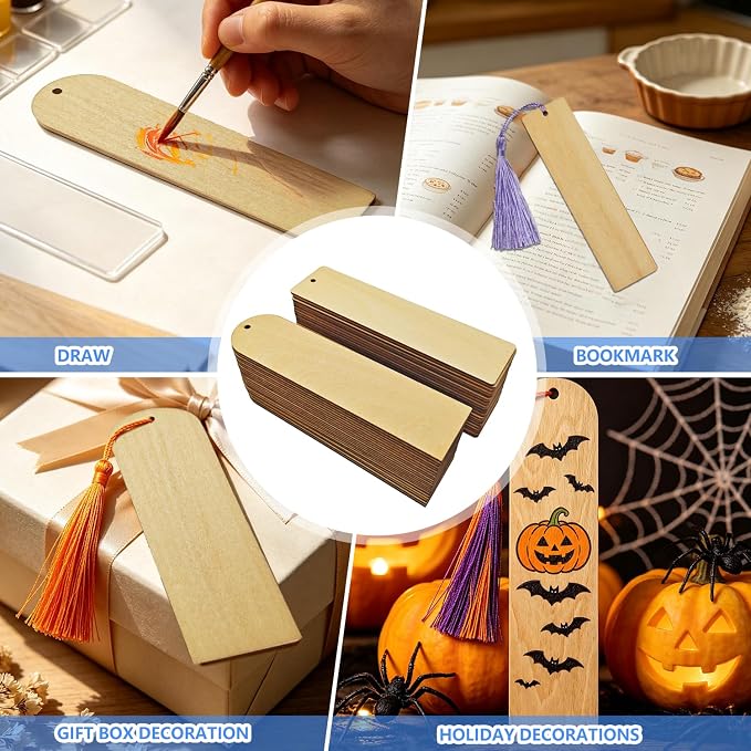 126PCS Bookmark Making Kit, Mother's Day Gift, Birthday Party - Image 7