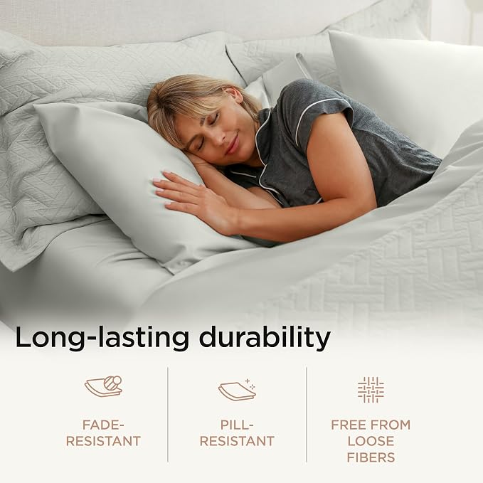 Threadmill Luxury 800 Thread Count Twin 100% Cotton Sheets - Image 4