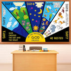 Christian Bulletin Board for Classroom Decorations Religious VBS Classroom by Naozinebi