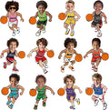 48 Set Basketball Bulletin Board Decors Basketball Players Cutouts Basketballs by gisgfim