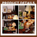 Flever Dollhouse Miniature DIY House Kit Creative Room - Image 5