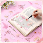 Fabbay 200 Pcs Dried Pressed Flowers Real Dry Natural Flower Leaf Dried Flowers - Image 2