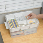 Citylife 17 QT Plastic Storage Box - Image 2