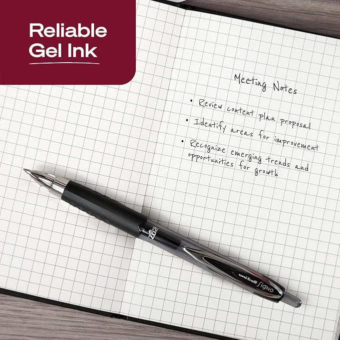 uni-ball® 207™ Retractable Fraud Prevention Gel Pens, Medium Point, 0.7 mm - Image 3