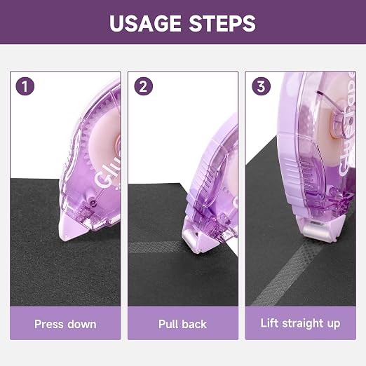 Upgrade 3X Longer Glue Tape, Photo-Safe Acid-Free Double Sided Tape - Image 6