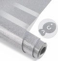Silver Glitter HTV Heat Transfer Vinyl, Glitter Iron on Vinyl Roll 10" x8ft | by MEVOREW
