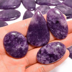 Natural Loose Gemstone 5 Piece Cabochons Lot Jewelry Making Loose Gemstone - Image 2