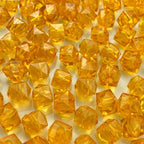 100pcs 12mm Acrylic Cube Faceted Beads Colorful Square Plastic Spacer Beads by LIMAOLLY