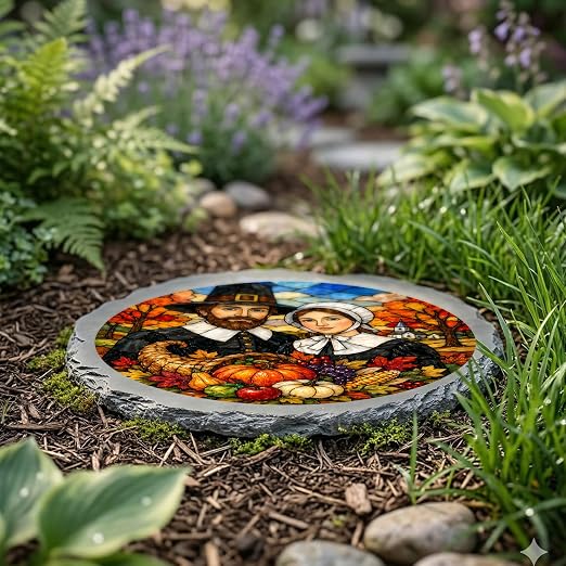 Magnolia Garden 10-Inch Thanksgiving Pilgrim - Image 4