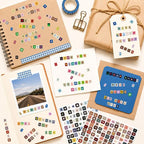 3912 Pcs Letter Stickers for Scrapbook Supplies, Vintage Alphabet Stickers | 36 - Image 5