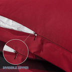 downluxe Lightweight Plaid Comforter Set - Image 5