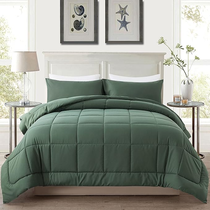 DOWNCOOL Twin Comforter Set -All Season Bedding Comforters Sets by DOWNCOOL