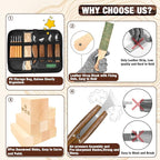 Wood Carving Kit, Whittling Kit DIY Hobbies - Image 3