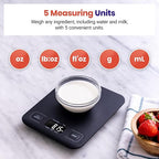 Etekcity Food Kitchen Scale, Digital Grams and Ounces, Medium | Tare function - Image 3