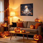 Halloween Pumpkin Stamped Cross Stitch Kits - Image 5