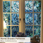 funlife Original Hand-Drawn Stained Glass Window Film, Reusable Double-Sided - Image 4